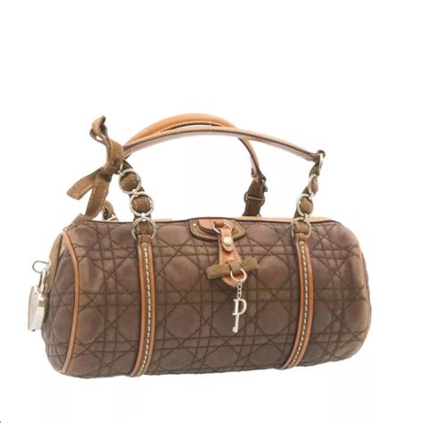 christian dior barrel bag